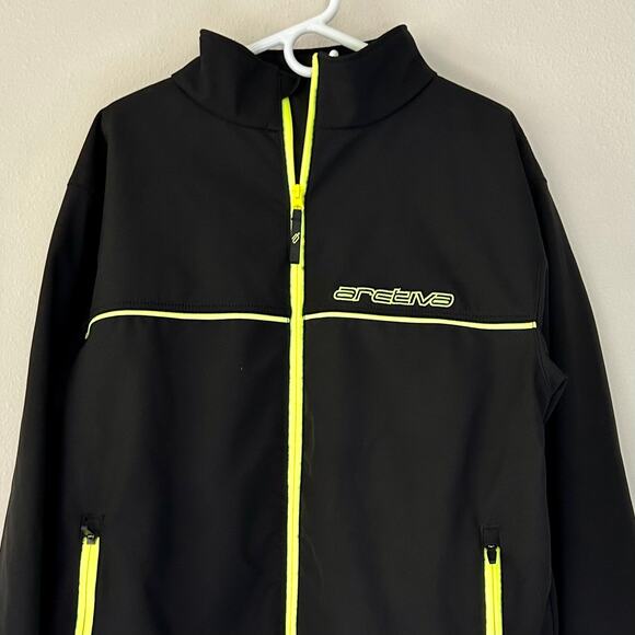 Arctiva Soft shell full zip lined embroidered logo zip pockets snowmobiling XL - Picture 7 of 16